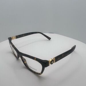 Versace Tortoise and Gold Frame Glasses